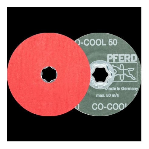 Pferd Disque abrasif fibre CC-FS CO-COOL 115 mm K50