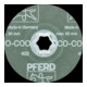Pferd Disque abrasif fibre CC-FS CO-COOL 115 mm K80-4