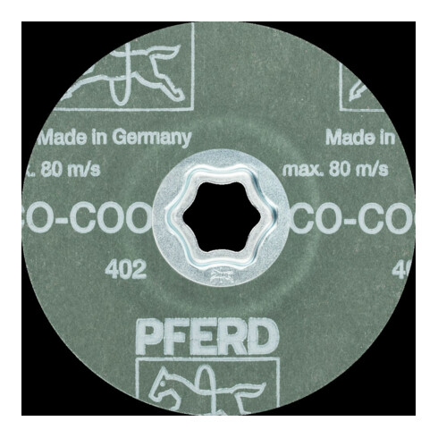 Pferd Disque abrasif fibre CC-FS CO-COOL 115 mm K80