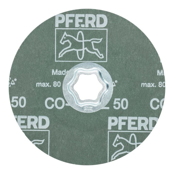 Pferd Disque abrasif fibre CC-FS CO-COOL 125 mm K50