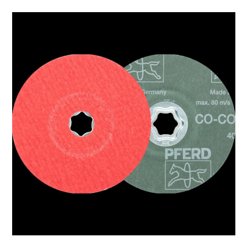 Pferd Disque abrasif fibre CC-FS CO-COOL 125 mm K60