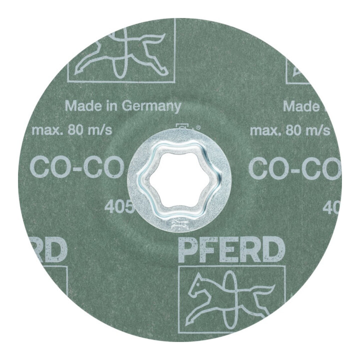 Pferd Disque abrasif fibre CC-FS CO-COOL 125 mm K60