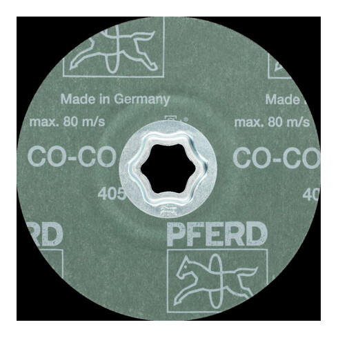 Pferd Disque abrasif fibre CC-FS CO-COOL 125 mm K60