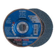 Pferd Disque abrasif lamelles Z 40SGP POWER 125 mm K40