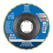 Pferd Disque de polissage Polivliesscheibe X-LOCK PVL A 115 mm 180 moyen-2