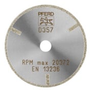 Disque de coupe PFERD D1A1R GAG