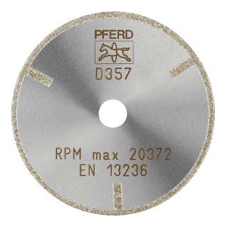 Disque de coupe PFERD D1A1R GAG