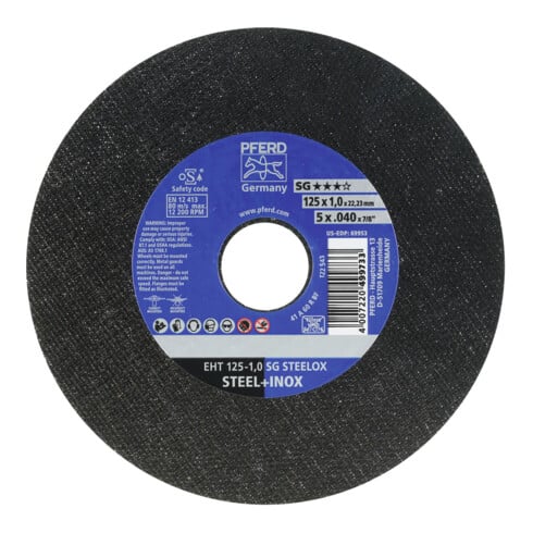 PFERD Disque de tronçonnage SG EXTRA MINCE 125 mm