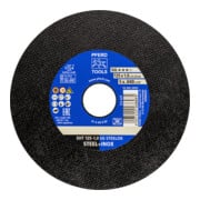 PFERD TOOLS Disque de tronçonnage EHT 115-1,0 SG STEELOX 22,23 mm droit