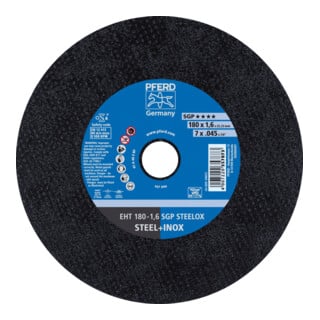 Disque à tronçonner PFERD EHT SGP STEELOX 22,23 mm