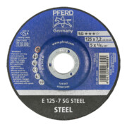 PFERD Disques à ébarber E 125-7 SG STEEL