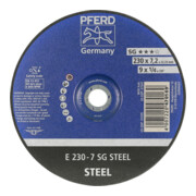 PFERD Disques à ébarber E 230-7 SG STEEL