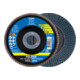 Rondelle dentelée PFERD POLIFAN PFC Z-BOX 125 mm-1