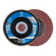PFERD Disques à surfacer à lamelles POLIFAN PFC 115 A 120 SG STEELOX-1