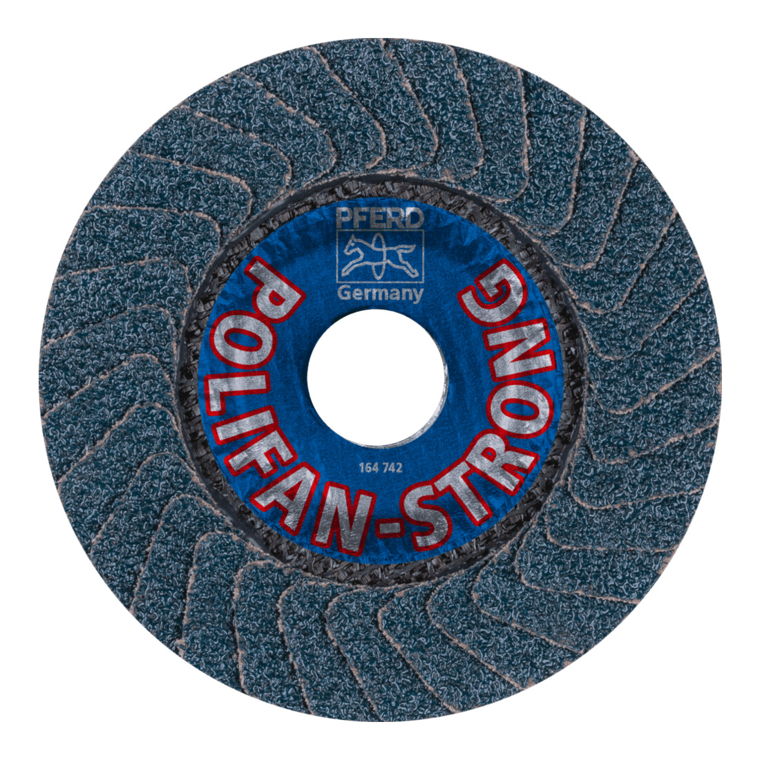 PFERD Disques à surfacer à lamelles POLIFAN PFC 115 Z 50 SGP STRONG STEEL