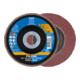 PFERD Disques à surfacer à lamelles POLIFAN PFC 125 A 120 PSF STEELOX