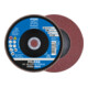 PFERD Disques à surfacer à lamelles POLIFAN PFC 180 A 120 SG STEELOX-1