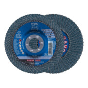 PFERD Disques à surfacer à lamelles POLIFAN PFR 125-M Z 40 SGP CURVE STEELOX