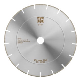 Disque diamanté PFERD D1A1RSS D 427 GAS2