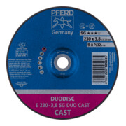 PFERD Disques à tronçonner E 230-3,8 SG DUO CAST-1