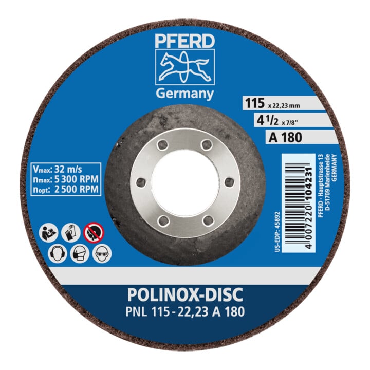 Disque abrasif PFERD POLINOX PNL