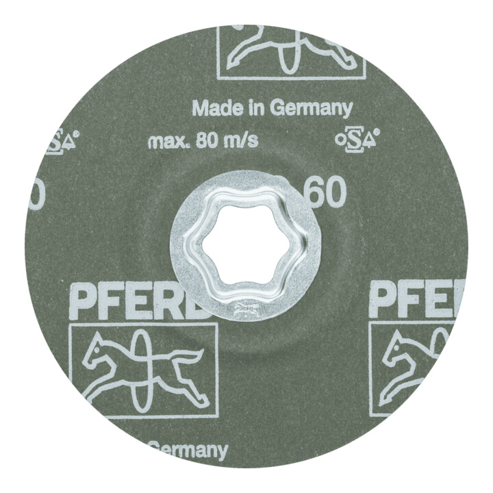 PFERD Disques fibre COMBICLICK CC-FS 125 CO 60