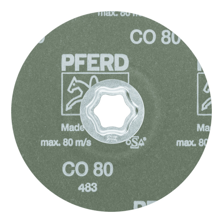 PFERD Disques fibre COMBICLICK CC-FS 125 CO 80