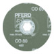 PFERD Disques fibre COMBICLICK CC-FS 125 CO 80-4