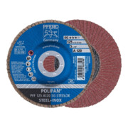 Pferd Fächerschleifscheibe A120SG gerade 125mm K120