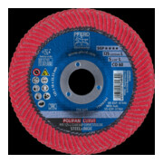 Pferd Fächerschleifscheibe CO-SGP-CURVE L 125mm K60