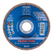 Pferd Fächerschleifscheibe CO36FREEZE SGP STRONG 125mm K36-4