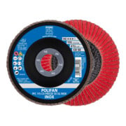 Pferd Fächerschleifscheibe COFREEZE gewölbt 115mm K50-4