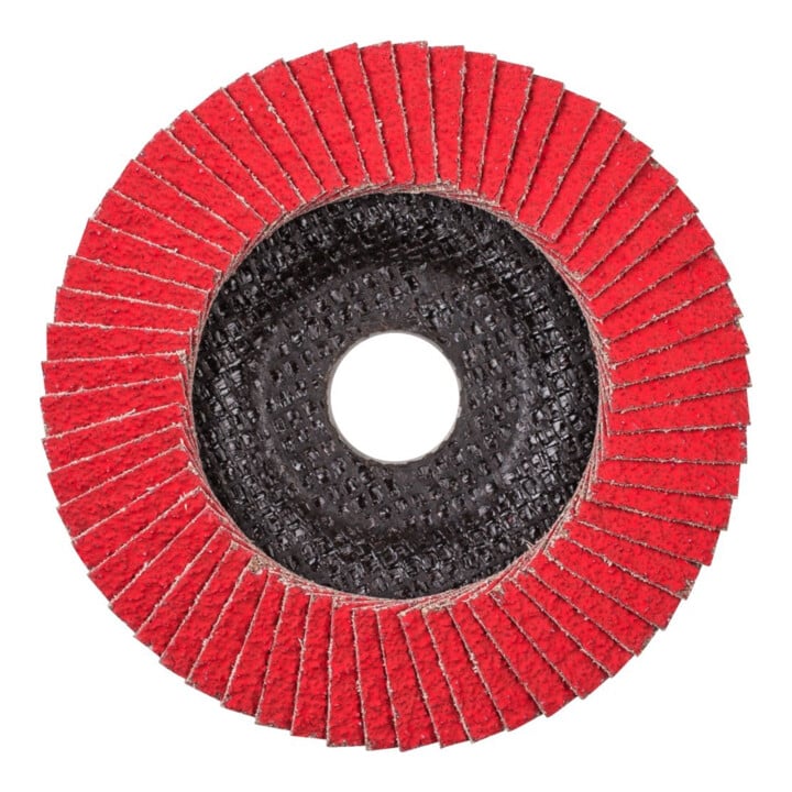 Pferd Fächerschleifscheibe COFREEZE gewölbt 125mm K50