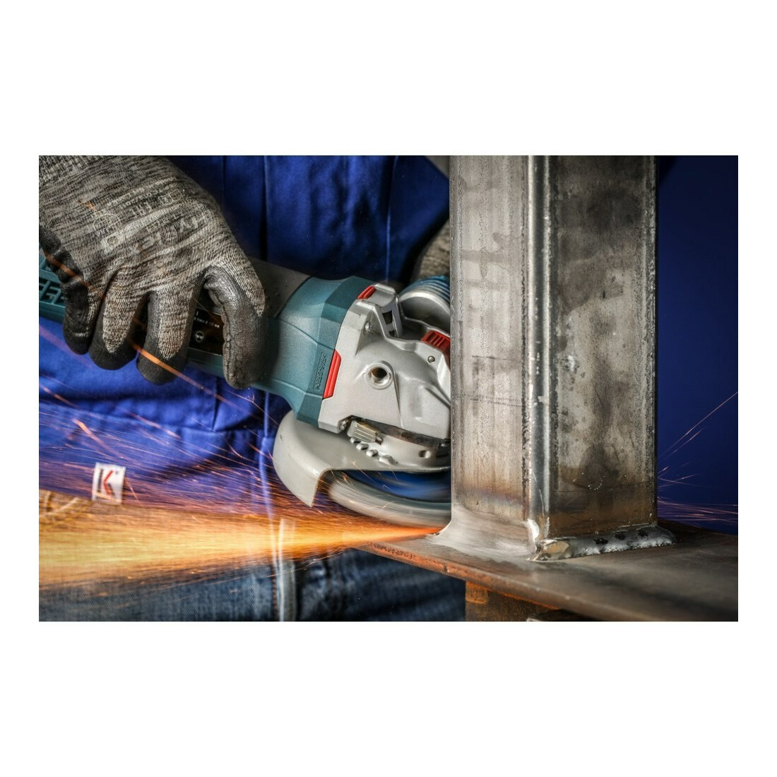 Pferd Fächerschleifscheibe X-LOCK SGP-CURVE 125mm L K40