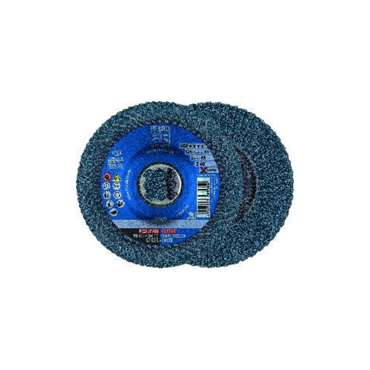 Pferd Fächerschleifscheibe X-LOCK SGP-CURVE 125mm L K40