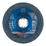 Pferd Fächerschleifscheibe X-LOCK SGP-CURVE 125mm mittel K40-4
