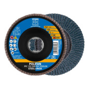 Pferd Fächerschleifscheibe X-LOCK STEELOX K40PSF 125mm