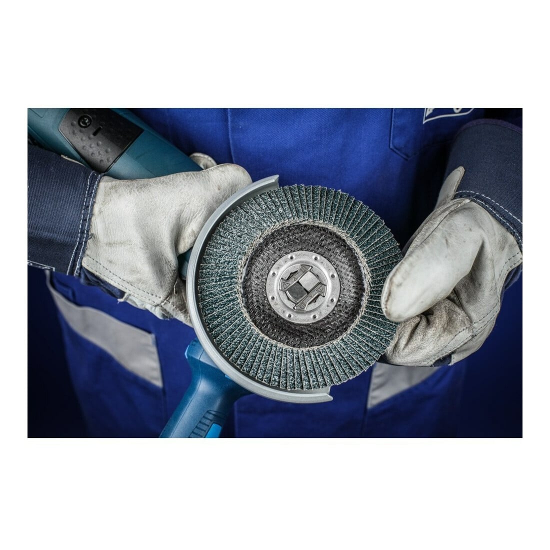 Pferd Fächerschleifscheibe X-LOCK STEELOX K80PSF 115mm