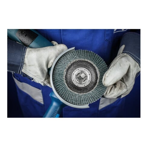 Pferd Fächerschleifscheibe X-LOCK STEELOX K80PSF 125mm