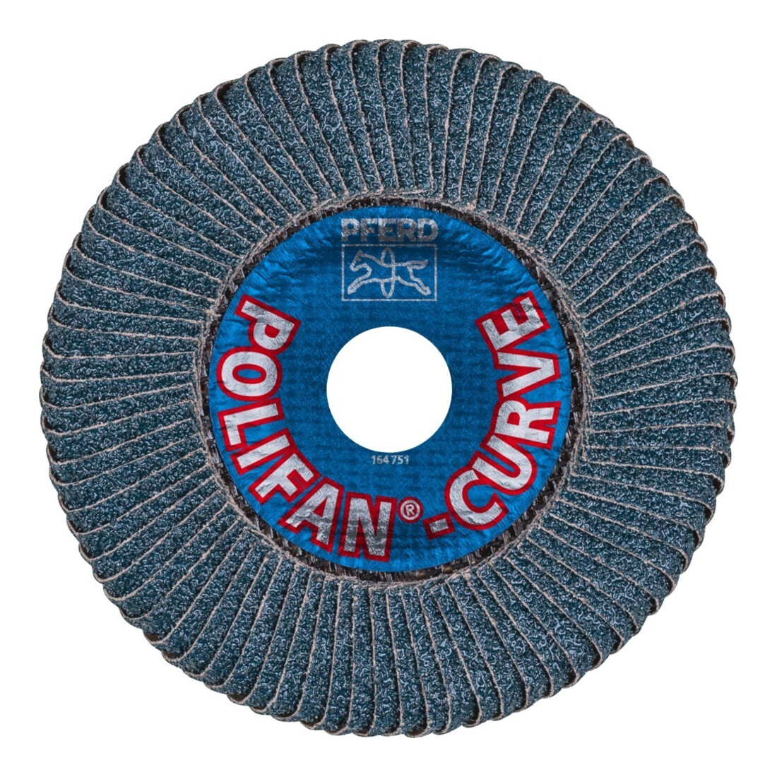 Pferd Fächerschleifscheibe Z 40SGP CURVE L 125mm K40