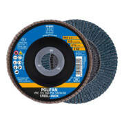 Pferd Fächerschleifscheibe Z 60PSF gerade 115mm K60