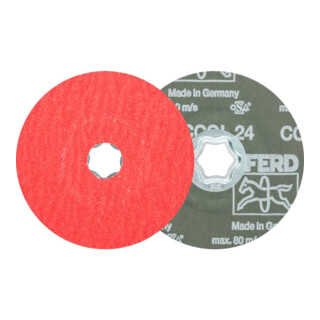 Pferd Fiberschleifscheibe CC-FS CO-COOL 115mm K24