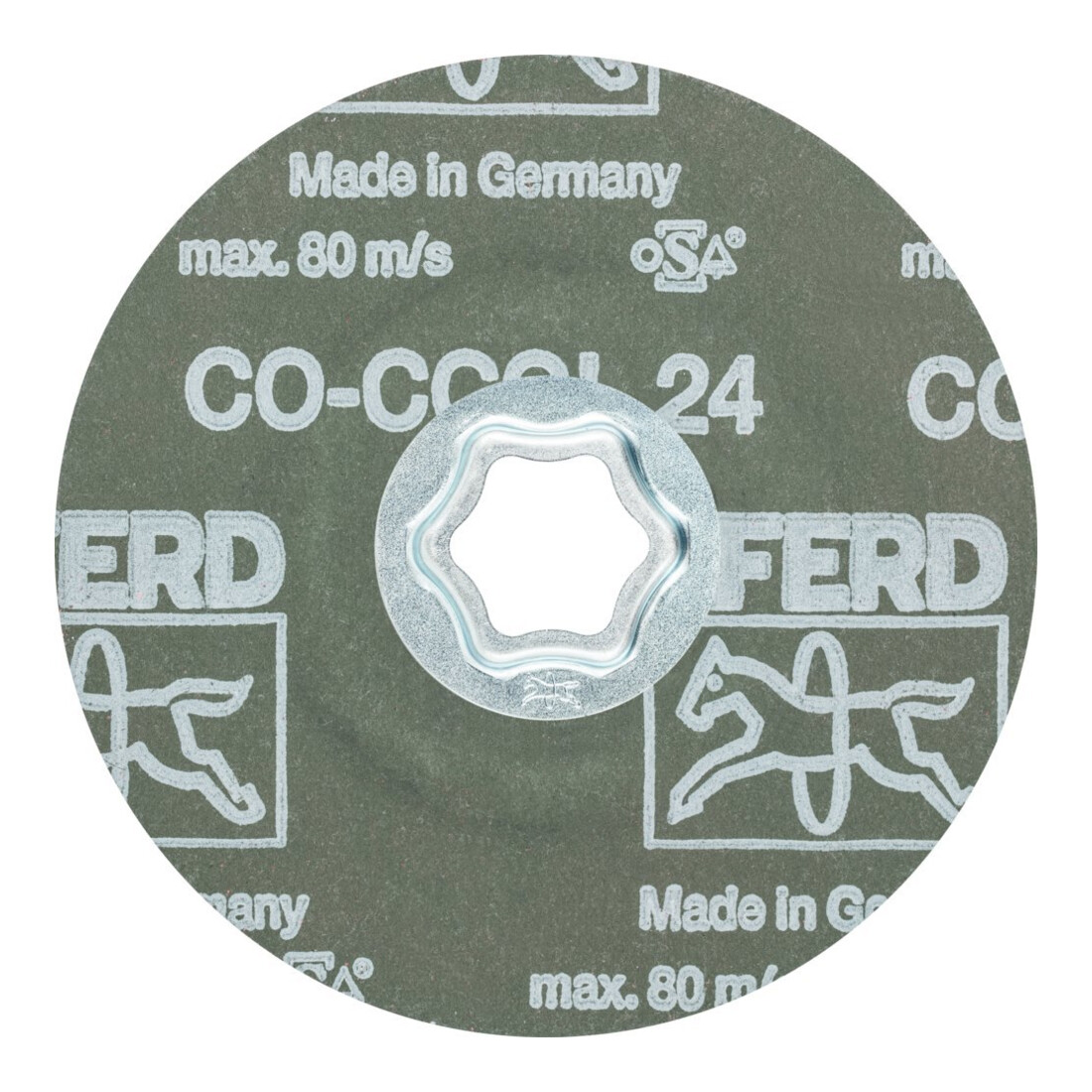 Pferd Fiberschleifscheibe CC-FS CO-COOL 115mm K24
