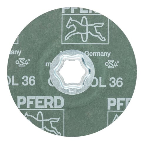 Pferd Fiberschleifscheibe CC-FS CO-COOL 115mm K36