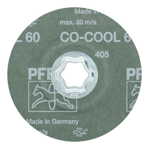 Pferd Fiberschleifscheibe CC-FS CO-COOL 115mm K60