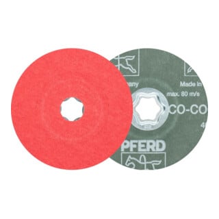 Pferd Fiberschleifscheibe CC-FS CO-COOL 115mm K80