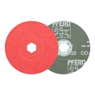 Pferd Fiberschleifscheibe CC-FS CO-COOL 125mm K120