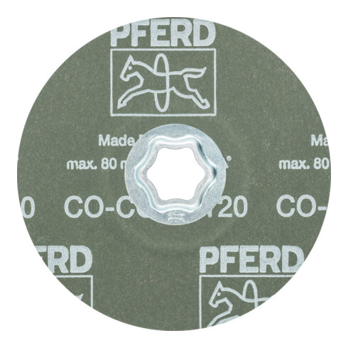 Pferd Fiberschleifscheibe CC-FS CO-COOL 125mm K120