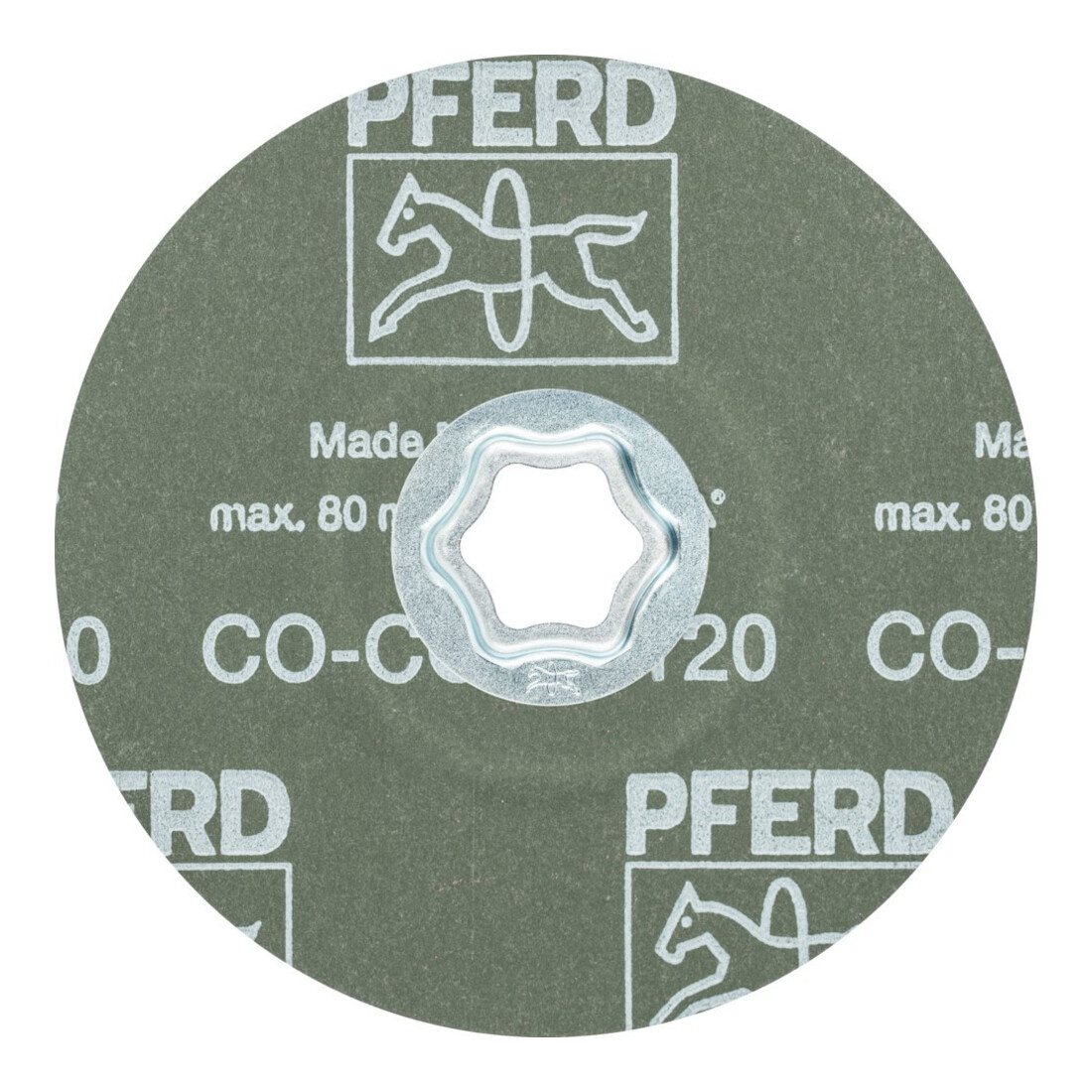 Pferd Fiberschleifscheibe CC-FS CO-COOL 125mm K120