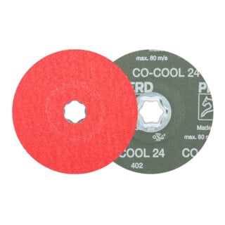 Pferd Fiberschleifscheibe CC-FS CO-COOL 125mm K24
